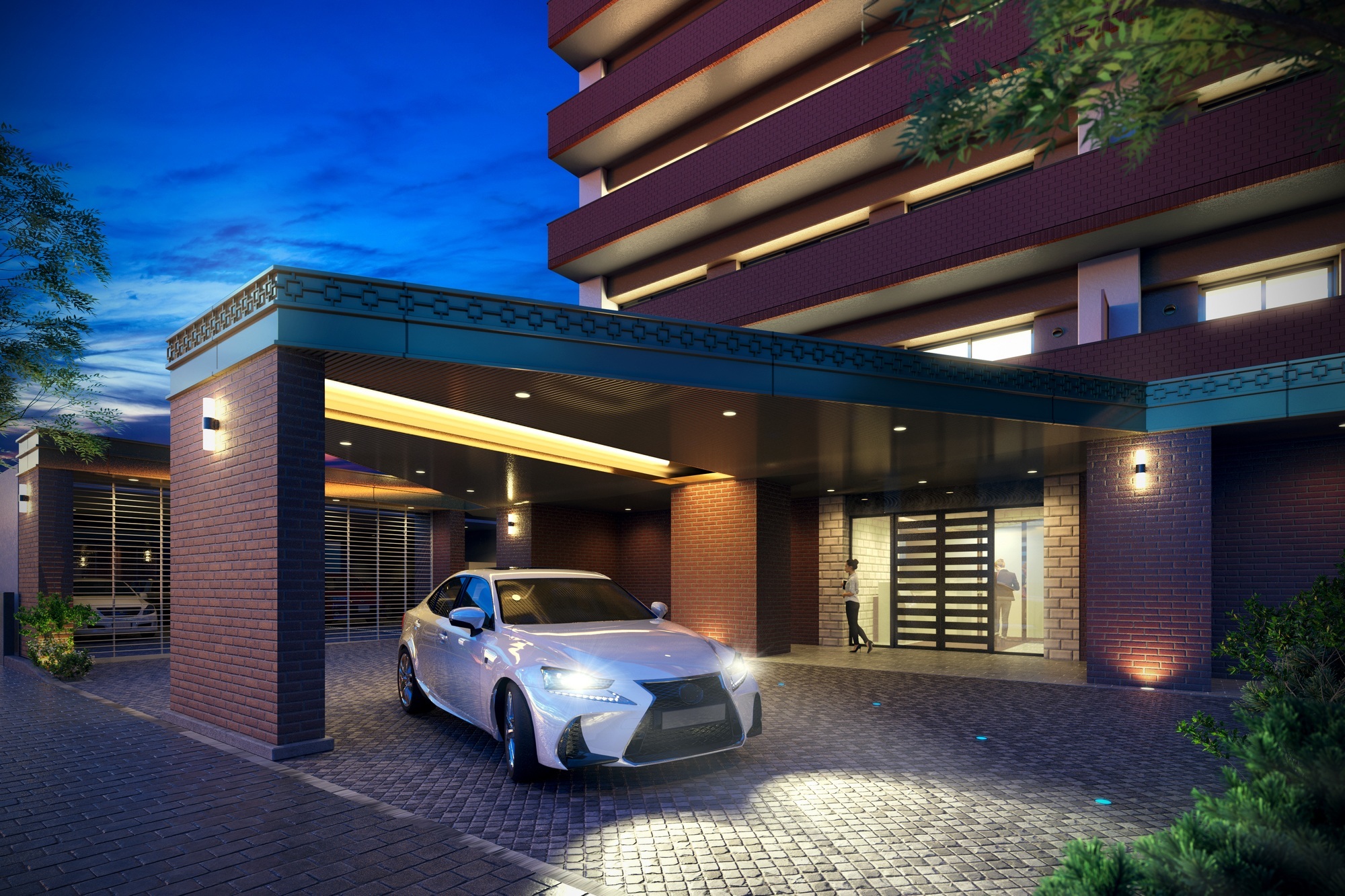 急な来客でも駐車したい